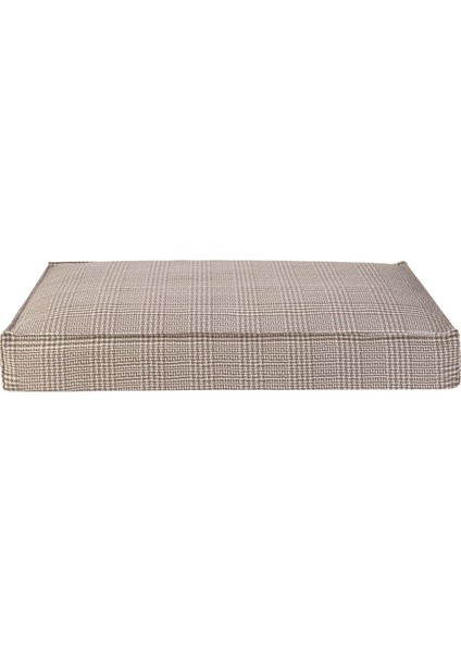 Lima Varius Bej Kareli Köpek Yatağı M 60X90CM Bstmy