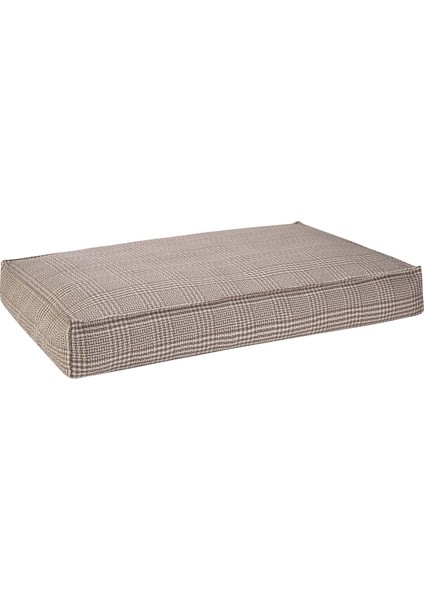 Lima Varius Bej Kareli Köpek Yatağı M 60X90CM Bstmy