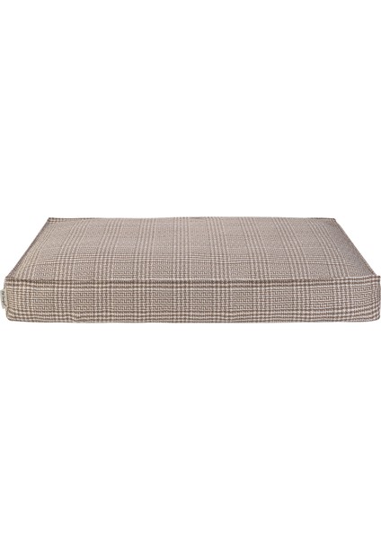 Lima Varius Bej Kareli Köpek Yatağı M 60X90CM Bstmy
