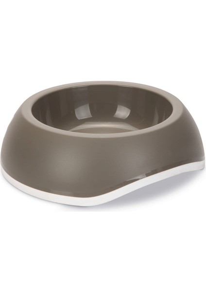 Köpek Mama Su Kabı, Plastik, Premium, Gri, 18CM, 1,2l Bstmy