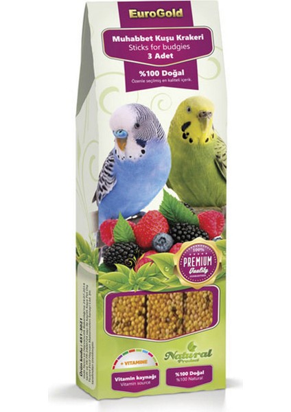 Muhabbet Meyveli Kraker Üçlü 95G x 3 Adet Bstmy