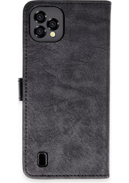 Reeder P13 Blue Plus 2022 Kılıf Trend S Plus Kapaklı Kılıf - Siyah Bstmy