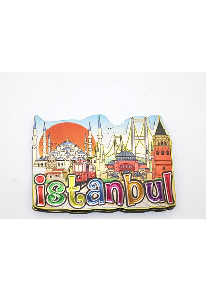 Istanbul Temalı Magnet Model 15