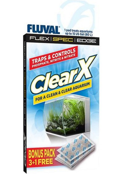 Fluval Clear x Biyolojik Filtre Malzemesi 4 Adet Bstmy