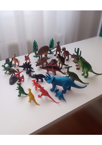 30 Parça Oyuncak Dinozorlar Figürleri Dinazorlar Dünyası (Kutulu) fiyatları