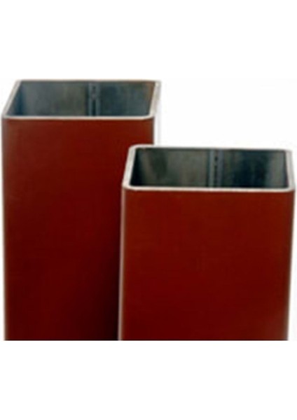 (1mt) Boyalı 40 x 40 x 3 mm Kutu Profil Boru Metal 40X40X3 Demir