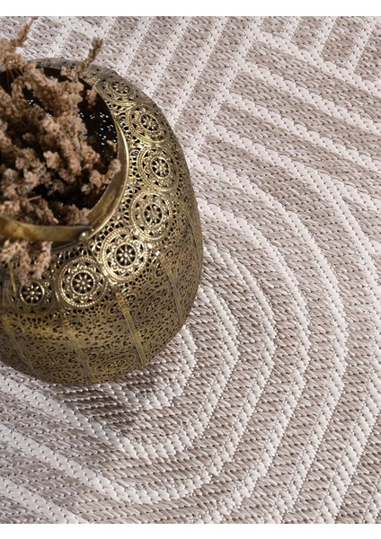 Evora EP01 Kahve Sisal Yıkanabilir Silinebilir Tozmaz Salon Antre Mutfak Halı Yolluk Kilim
