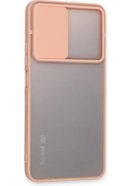 Xiaomi Redmi Note 11 Pro Plus 5g Kılıf Palm Buzlu Kamera Sürgülü Silikon - Pembe Bstmy