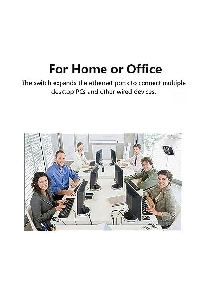 Nr3 5 Port LED Işıklı Switch 100MBPS Ethernet Internet Dağıtıcı Ağ Hub Ev Ofis Için
