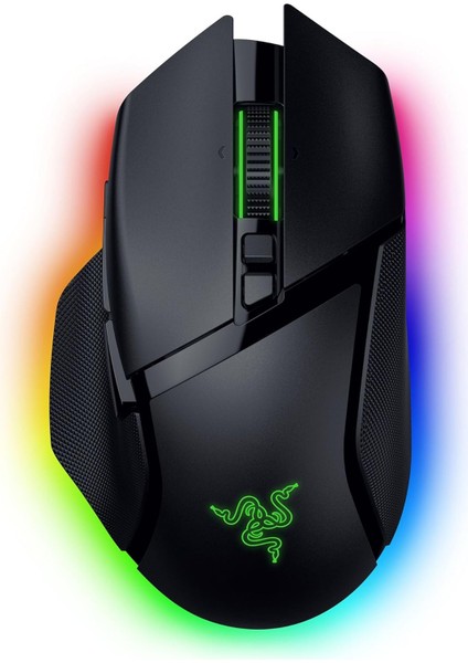 Basilisk V3 Pro 35K - Chroma Rgb ile Tamamen Özelleştirilebilir Kablosuz Ergonomik Oyun Mouse'u - 35K Optik Sensör (Yapılandırılabilir Tekerleği, 13 Özelleştirilebilir Kontrol) Siyah