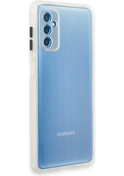 Samsung Galaxy M52 5g Kılıf Miami Şeffaf Silikon - Şeffaf Bstmy
