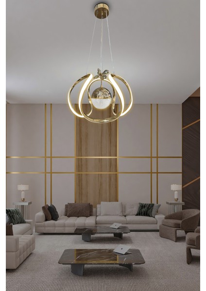 Arya Tek Toplu LED Avize 2 mt