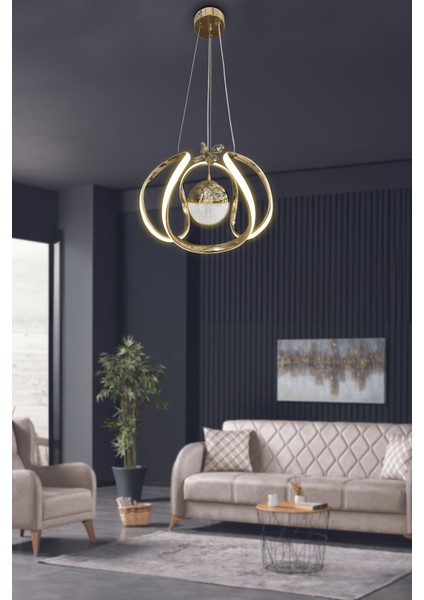 Arya Tek Toplu LED Avize 2 mt