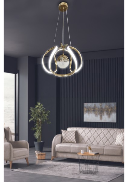 Arya Tek Toplu LED Avize 2 mt
