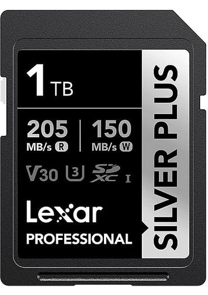 1tb Silver Plus 205MB 4K V30 Uhsı Sd Hafıza Kartı