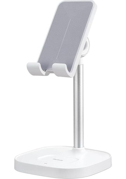 CH-0530 Telefon ve Kulaklıklar Için 2'si 1 Arada Universal Masaüstü Kablosuz Şarj Cihaz Standı