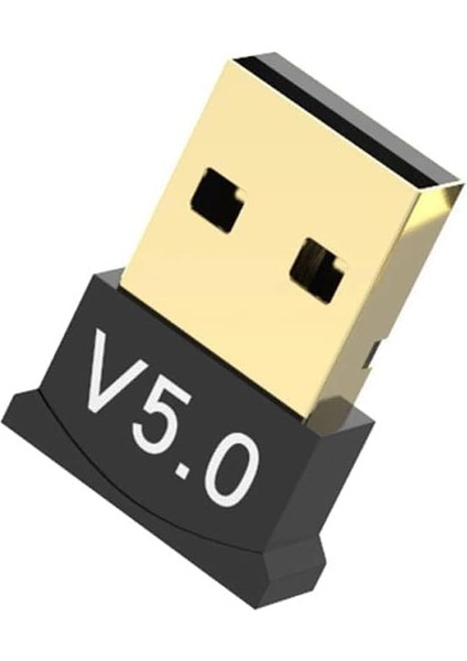 Bluetooth Mini Dongle Adaptörü V5.0 Bt Ses Alıcısı Pc Bilgisayar Windows Mac Ios Uyumlu Masaüstü Dizüstü Bilgisayar Fare Klavye Yazıcılar Kulaklıklar Hoparlörler Için Dongle