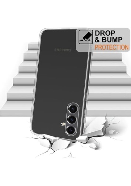 Samsung Kamera Korumalı Şeffaf Silikon Kılıf (S24 Plus)
