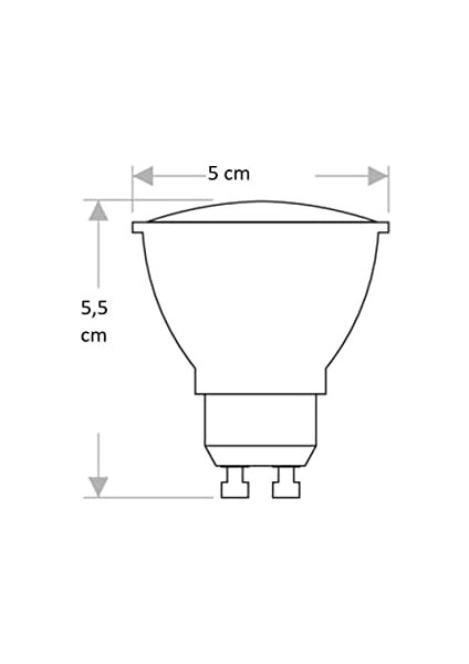CT-4215 7W LED Ampul, Beyaz