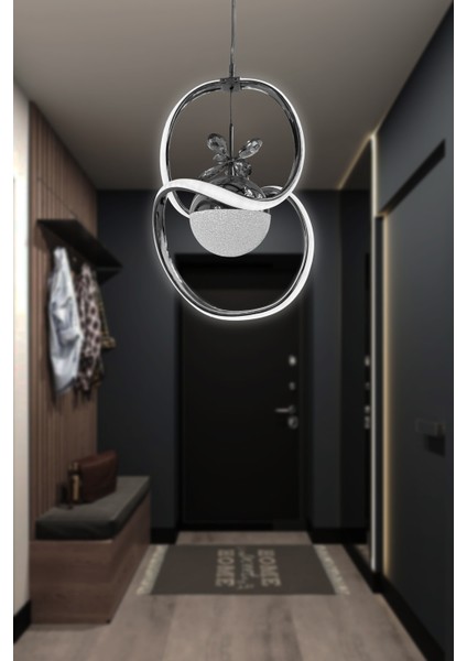 Badem Tek Toplu Modern Sarkıt LED Avize