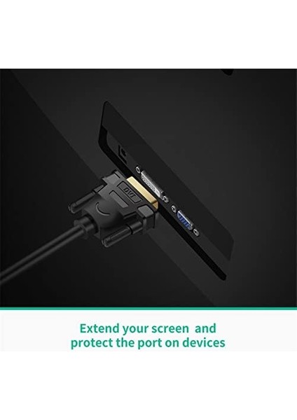 DVI 24+1 To HDMI Dönüştürücü Görüntü Aktarma Kablosu