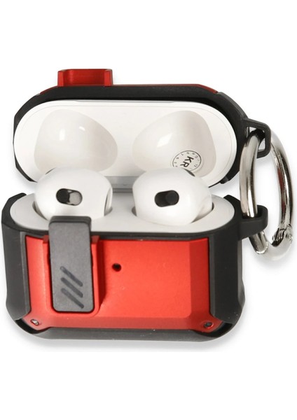 Airpods Pro 2 (2.nesil) Truva Kılıf - Kırmızı Bstmy
