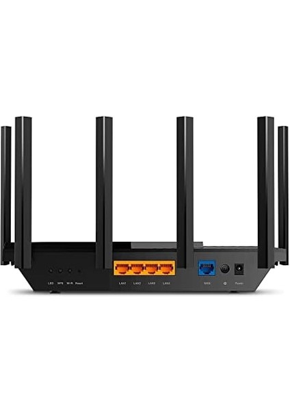 Archer AX72, AX5400 Mbps, Fiber Destekli, 4×gbps Lan Portlarıları, 100'DEN Fazla Cihazı Bağlayın,ofdma ve Mu-Mımo Destekli, Oyun Için Ideal Xbox/ps/8k Yayın, Dual-Band Gigabit Wi-Fi 6 Router