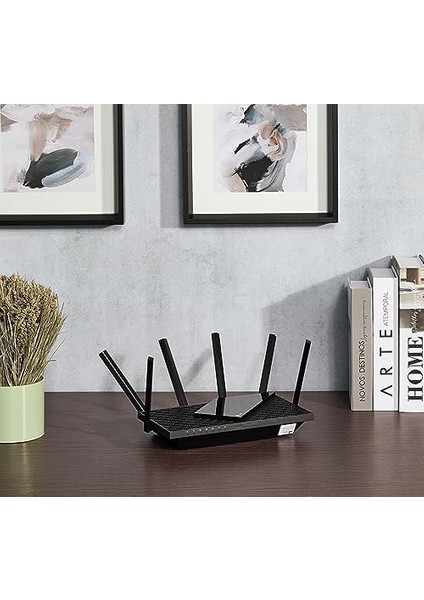 Archer AX72, AX5400 Mbps, Fiber Destekli, 4×gbps Lan Portlarıları, 100'DEN Fazla Cihazı Bağlayın,ofdma ve Mu-Mımo Destekli, Oyun Için Ideal Xbox/ps/8k Yayın, Dual-Band Gigabit Wi-Fi 6 Router