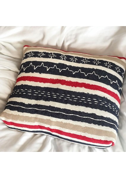 , Yer Minderi, Evcil Hayvan Minderi, Minder, Kilim Minder, Etnik Dokuma Kumaşlı Minder,dikdörtgen Minder, Etnik Yer Minderi,dekoratif Minder,el Yapımı, Handmade, Puf, Puf / Minder