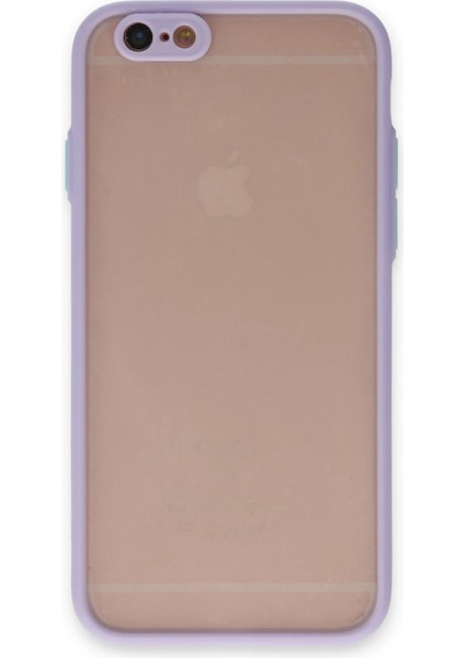 Iphone 6 Kılıf Montreal Silikon Kapak - Mor Bstmy