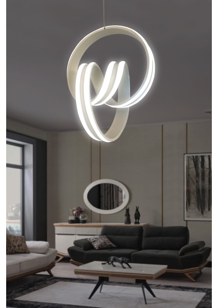 Çift Yönlü Imza Sıra Powerled Oturma Odası LED Avize