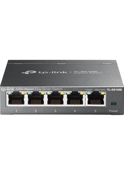 TL-SG105E, 5-Port 10/100/1000 Mbps Gigabit Easy Smart Switch