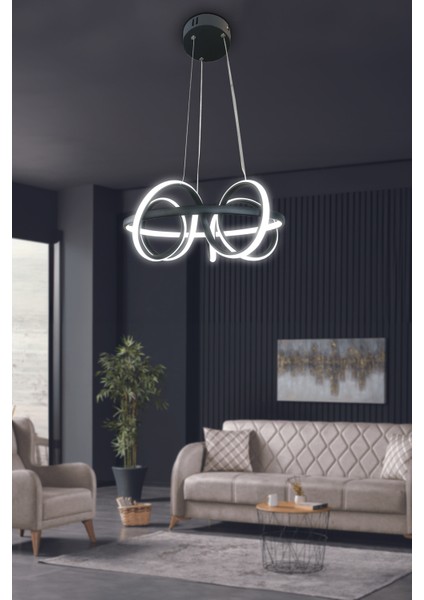 Kuzey Kıvrım Modern Sarkıt LED Avize