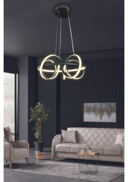 Kuzey Kıvrım Modern Sarkıt LED Avize