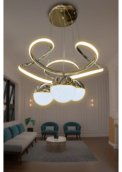 Dron 3 Toplu LED Avize modelleri