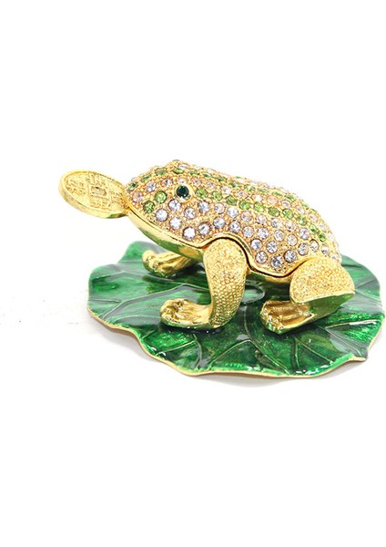 Swarovski Taşlı Tekli Kurbağa Model 2