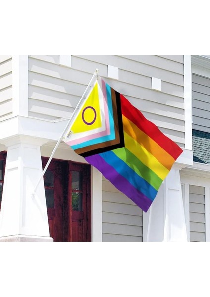 Lgbtq Intersex Bayrağı 100X150