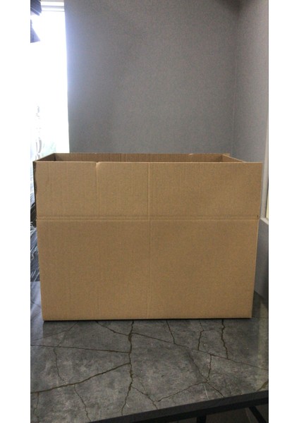 50X40X40 cm Standart Çift Oluklu Tutamaklı 10 Adet Taşıma Kolisi, Boş Kutu, Boş Koli fiyatları