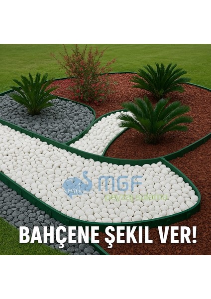 Mgf Çim Ayırıcı Çim Sınırlayıcı Taş Toprak Ayıracı Çim Taş Toprak Bariyeri indirimleri