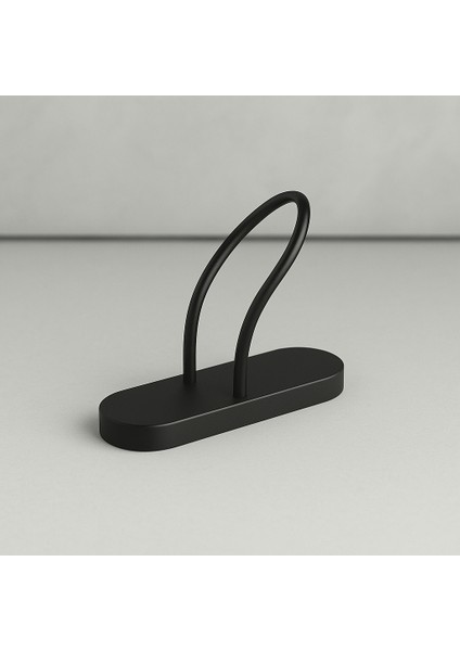 Siyah Filtre Kahve Kağıdı Tutucu Plastik Stand Aparatı