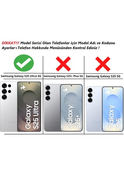 Samsung Galaxy S25 Ultra Uyumlu Kılıf Yüzüklü Standlı Extra Darbe Koruma Sert Silikon Kapak - Kırmızı fiyatları