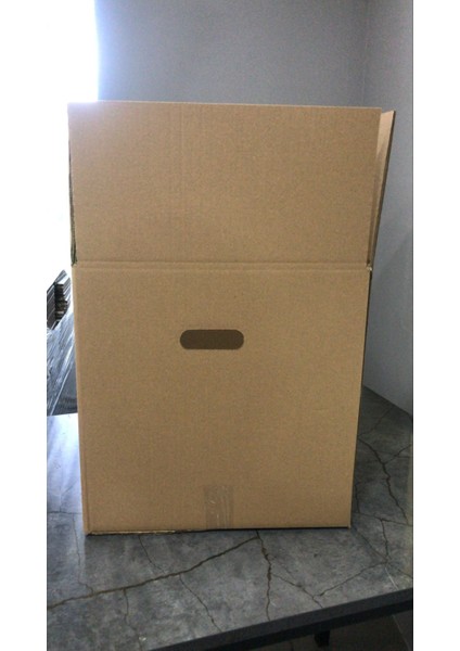 60X30X30 cm Standart Çift Oluklu Tutamaklı Koli 10 Adet, Boş Koli, Boş Kutu Taşıma Kolisi fiyatları