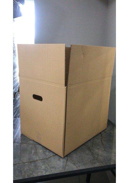 60X30X30 cm Standart Çift Oluklu Tutamaklı Koli 10 Adet, Boş Koli, Boş Kutu Taşıma Kolisi modelleri