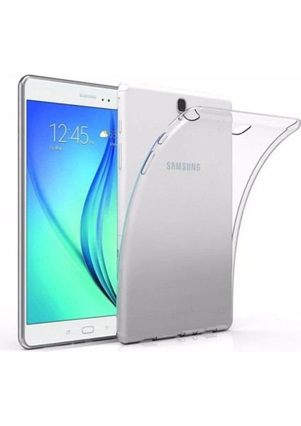 Samsung Galaxy T560 Tab E 9.7 Kılıf Tablet Şeffaf Silikon Bstmy