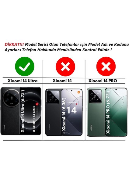 Xiaomi 14 Ultra Uyumlu Kılıf Yüzüklü Standlı Extra Darbe Koruma Sert Silikon Kapak - Siyah
