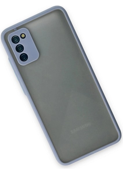 Samsung Galaxy A02S Kılıf Montreal Silikon Kapak - Gri Bstmy