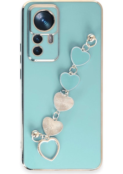 Xiaomi Mi 12T Pro Kılıf Esila Silikon - Su Yeşili Bstmy