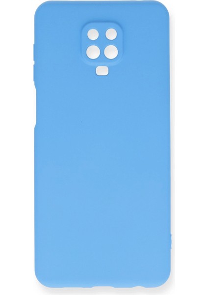 Xiaomi Redmi Note 9 Pro Kılıf Nano Içi Kadife Silikon - Mavi Bstmy
