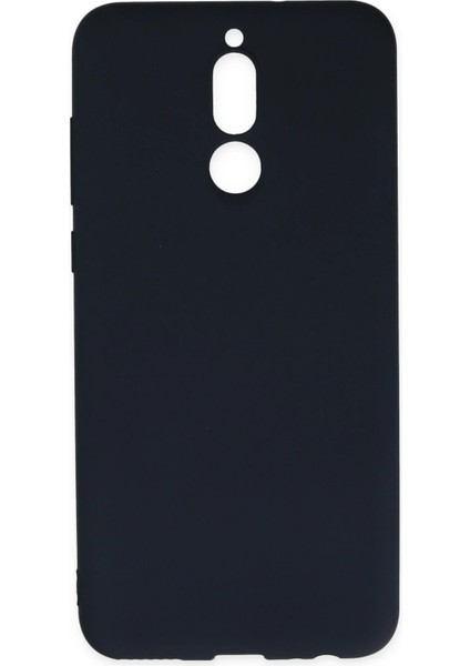 Huawei Mate 10 Lite Kılıf Nano Içi Kadife Silikon - Lacivert Bstmy