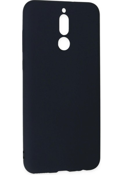 Huawei Mate 10 Lite Kılıf Nano Içi Kadife Silikon - Lacivert Bstmy
